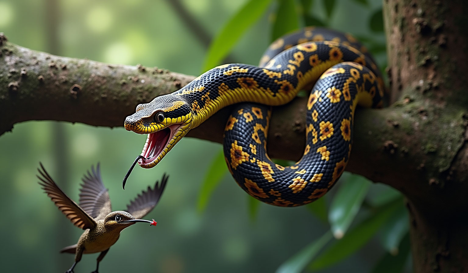 Pine Snake In The Wild 5
