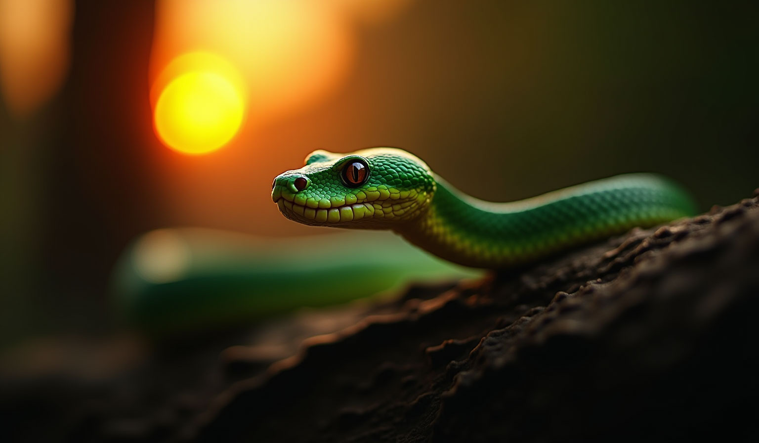 Pine Snake In The Wild 6